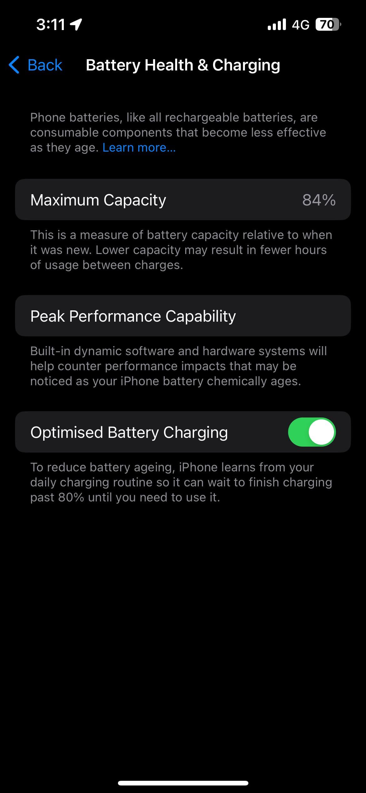 How Much Should Your Battery Health Be After 1 Year
